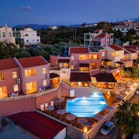 Theos Village Apartments Kato Daratso Exteriér fotografie