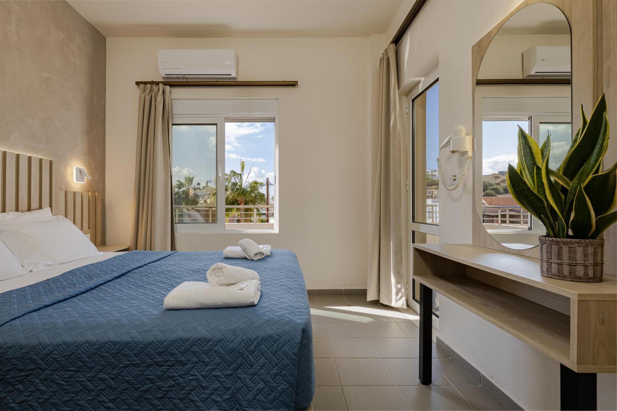 Theos Village Apartments Kato Daratso Exteriér fotografie